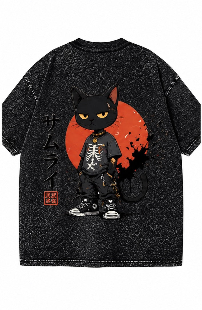 CURSED apparel custom washed T
