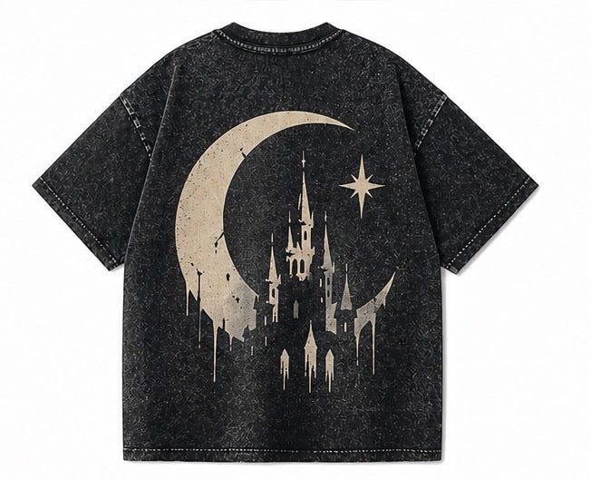 CURSED Apparel custom washed T