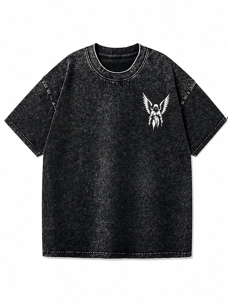 CURSED Apparel custom washed T