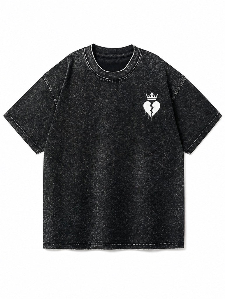 CURSED Apparel custom washed T
