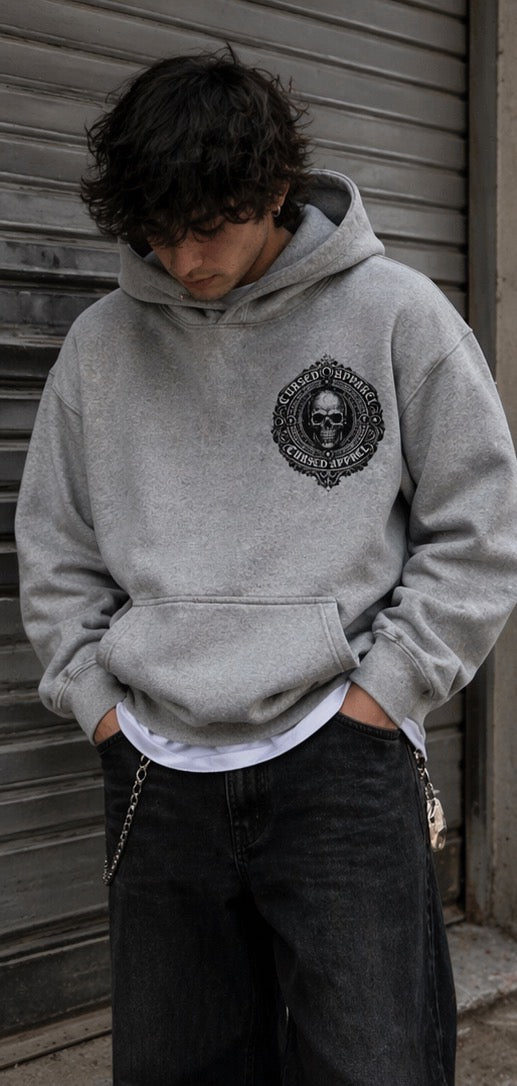 Cursed Apparel washed hoodie