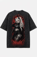 CURSED Apparel custom washed T
