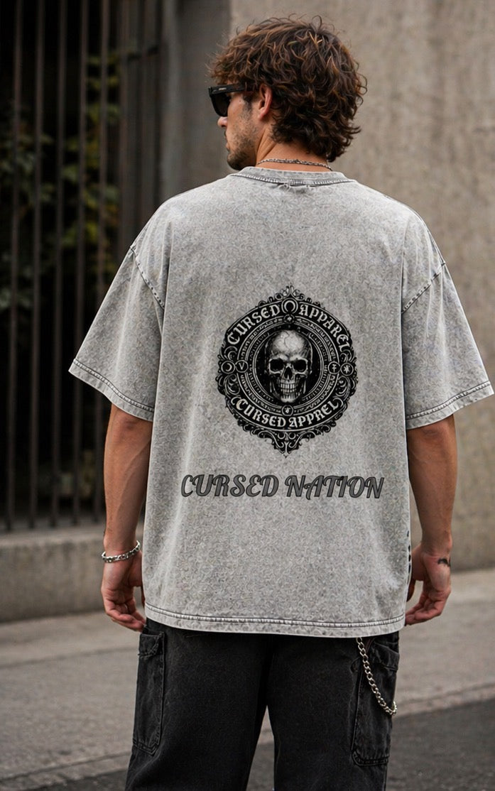 CURSED apparel Washed T-shirt