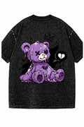 CURSED apparel custom washed T