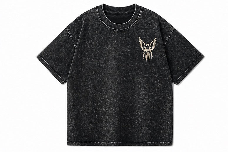 CURSED Apparel custom washed T