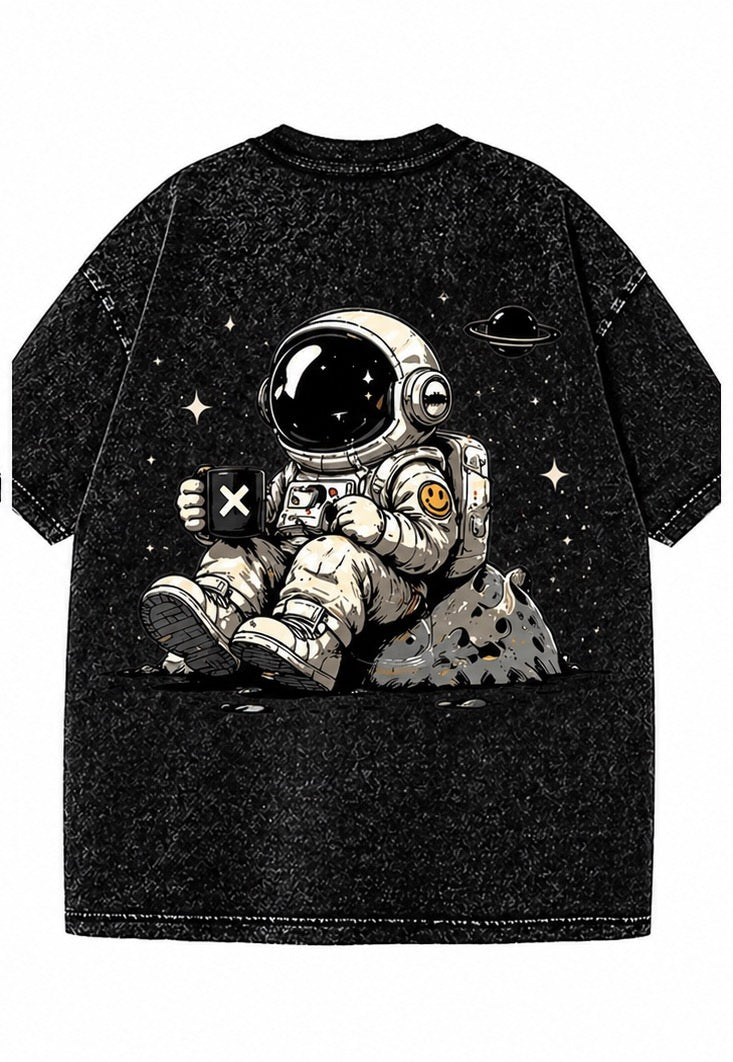 CURSED apparel custom washed T