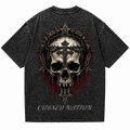 Cursed Apparel custom washed T