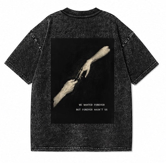 CURSED Apparel custom washed T