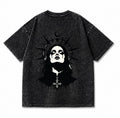 CURSED custom washed T