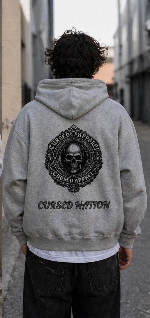 Cursed Apparel washed hoodie