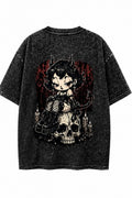 CURSED Apparel custom washed T