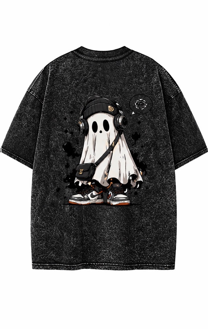 CURSED apparel custom washed T