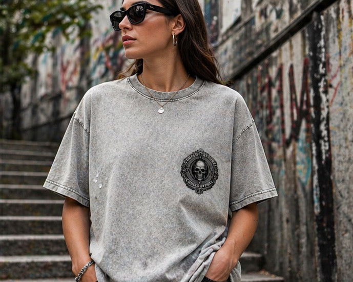 CURSED apparel Washed T-shirt