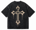 CURSED Apparel custom washed T
