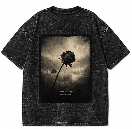 CURSED Apparel custom washed T