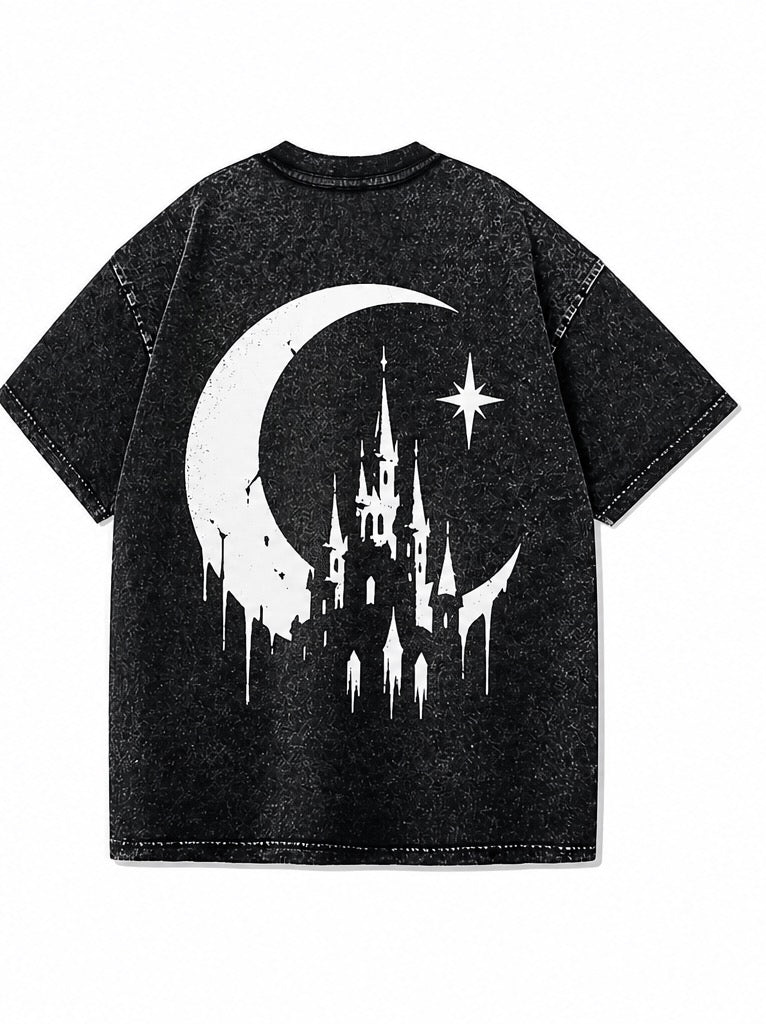 CURSED Apparel custom washed T