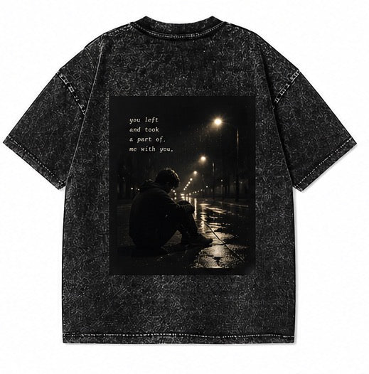 CURSED Apparel custom washed T
