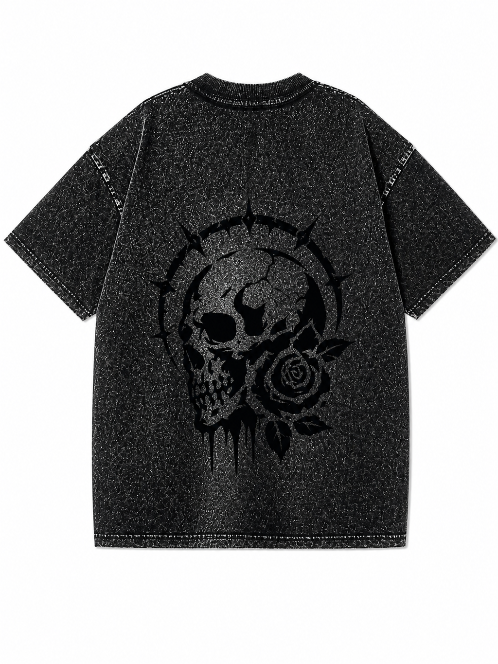 CURSED Apparel custom washed T