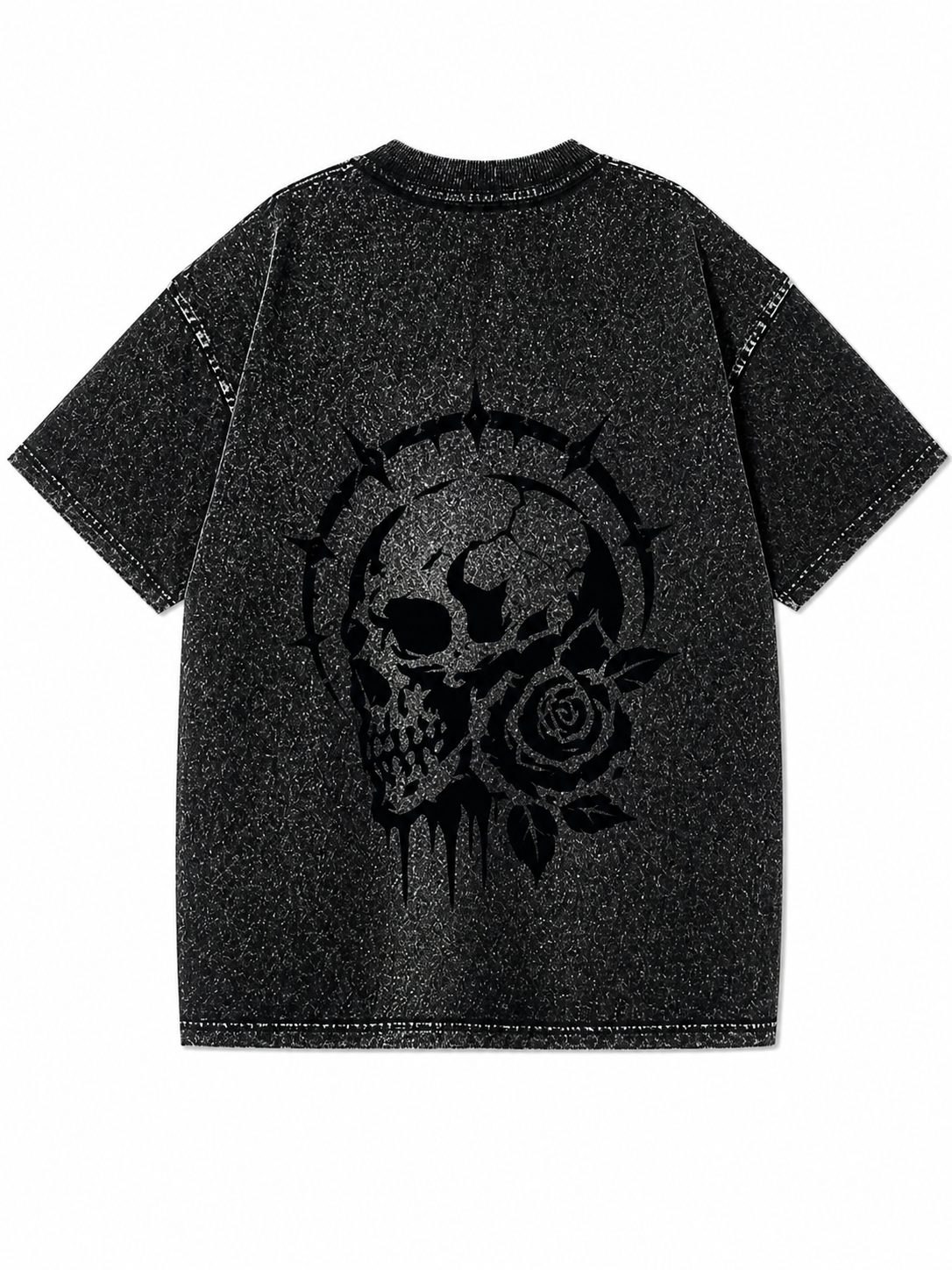 CURSED Apparel custom washed T