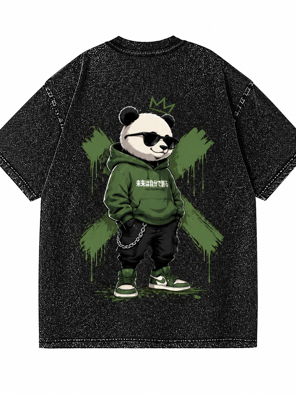 CURSED apparel custom washed T