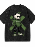 CURSED apparel custom washed T