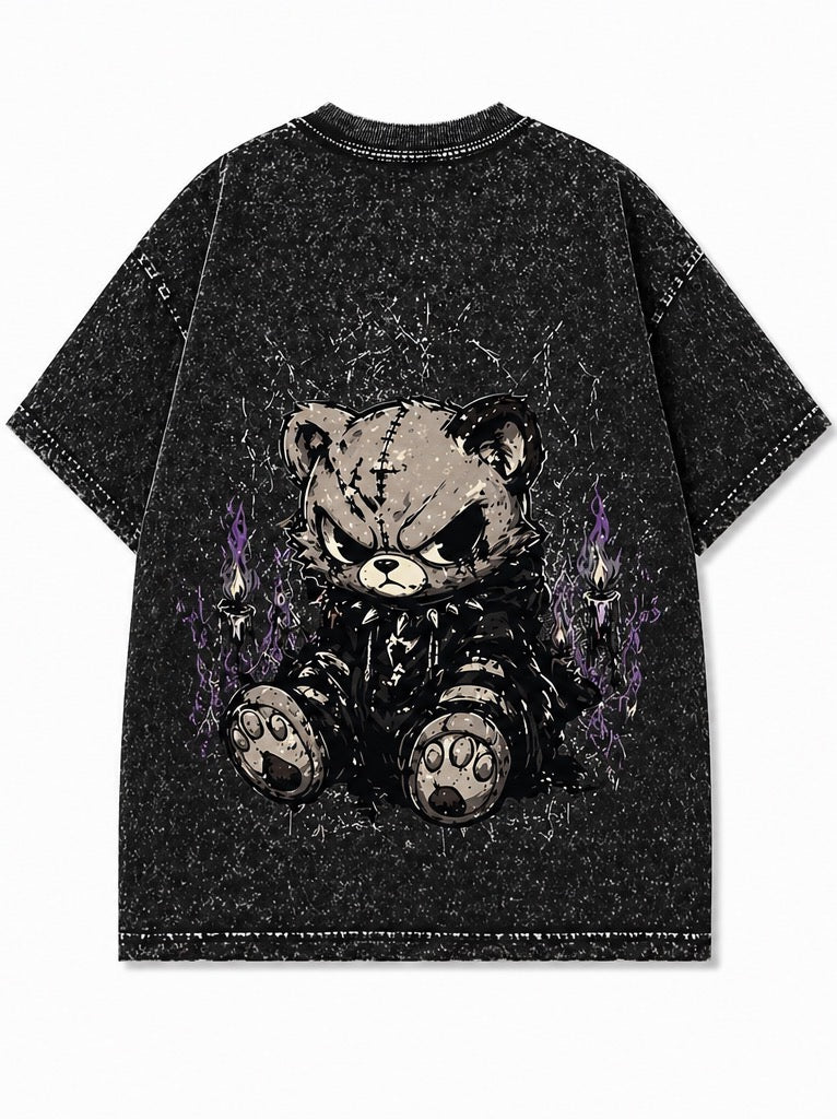 CURSED Apparel custom washed T