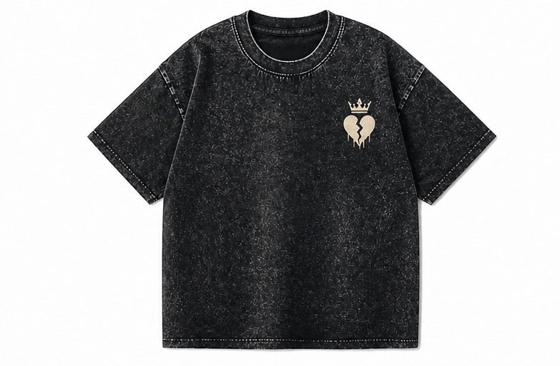 CURSED Apparel custom washed T