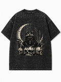 CURSED Apparel custom washed T