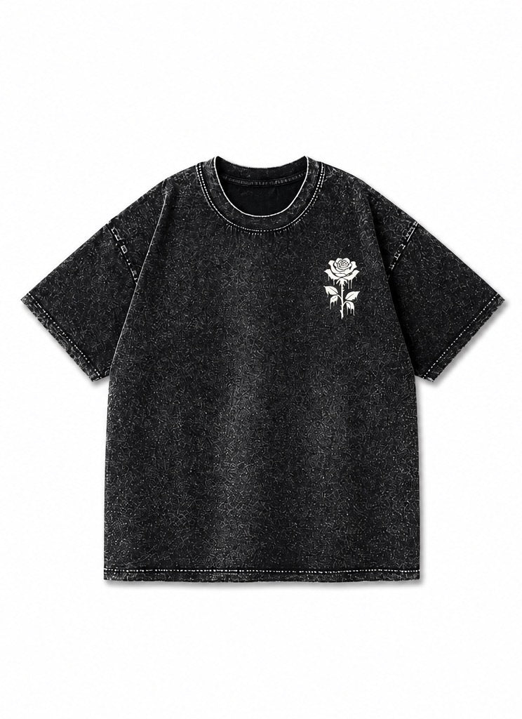 CURSED custom washed T