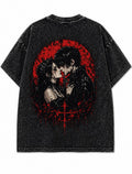 CURSED Apparel custom washed T